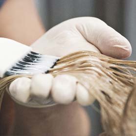Восстановление и лечение волос ботоксом